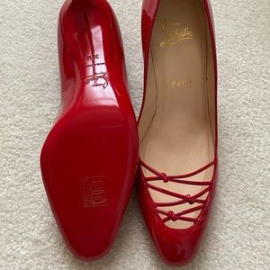 Christian Louboutin - All red heels ❤️